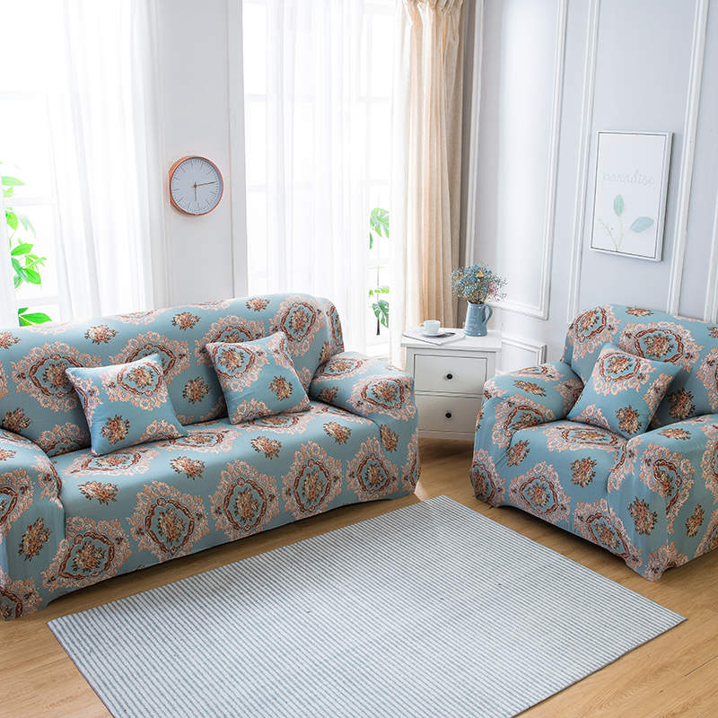 123组合沙发套万能沙发套全包通用型组合沙发套装老式一二三贵妃