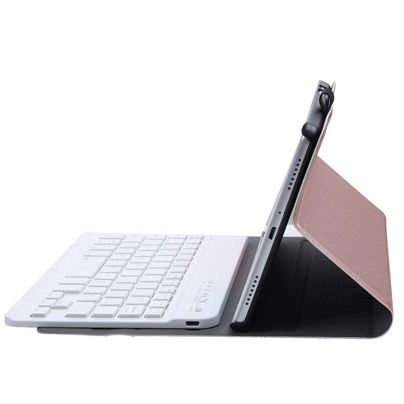 适用于三星Galaxy Tab A with s pen SM-P205保护套带蓝牙键盘鼠标8英寸平板电脑P200商务皮套外壳防摔支架C