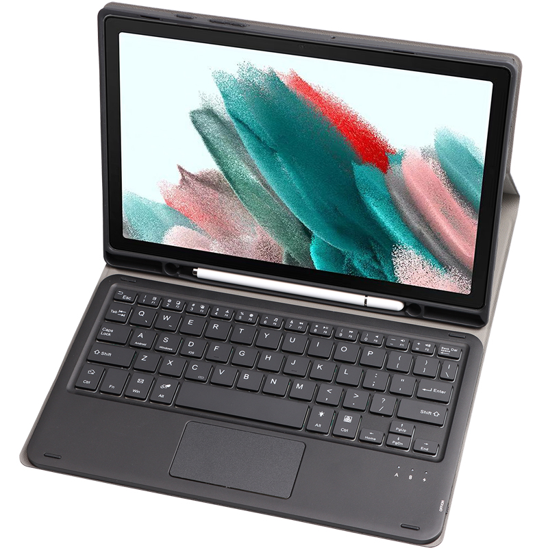 适用于2022三星Galaxy Tab A8保护套带蓝牙键盘触摸板鼠标10.5英寸平板电脑SM-X200全包边软壳X205C皮套防摔 - 图3
