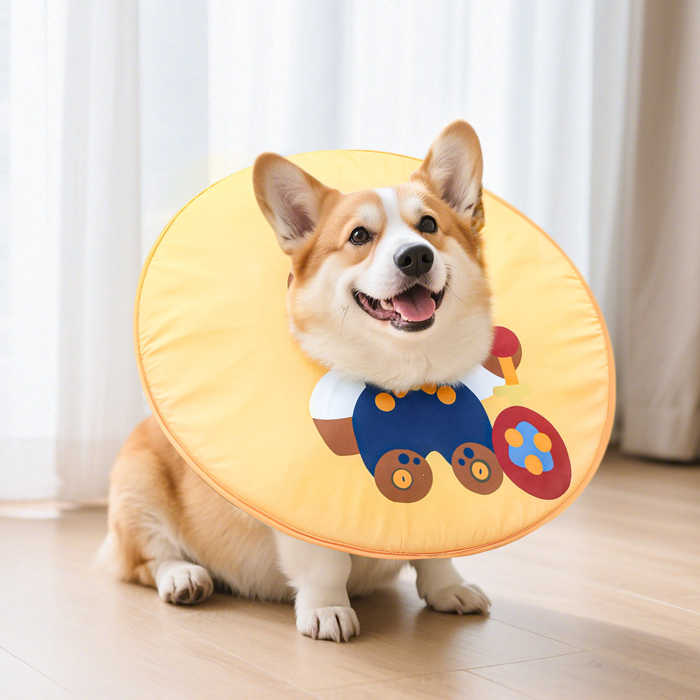 宠物伊丽莎白圈狗猫圈狗狗防舔神器软头套柯基猫咪小狗脖圈加深款,淘宝优惠券,粉丝福利购,淘宝优惠卷