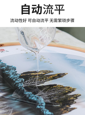 世卿晶瓷画装饰画高清封釉胶水