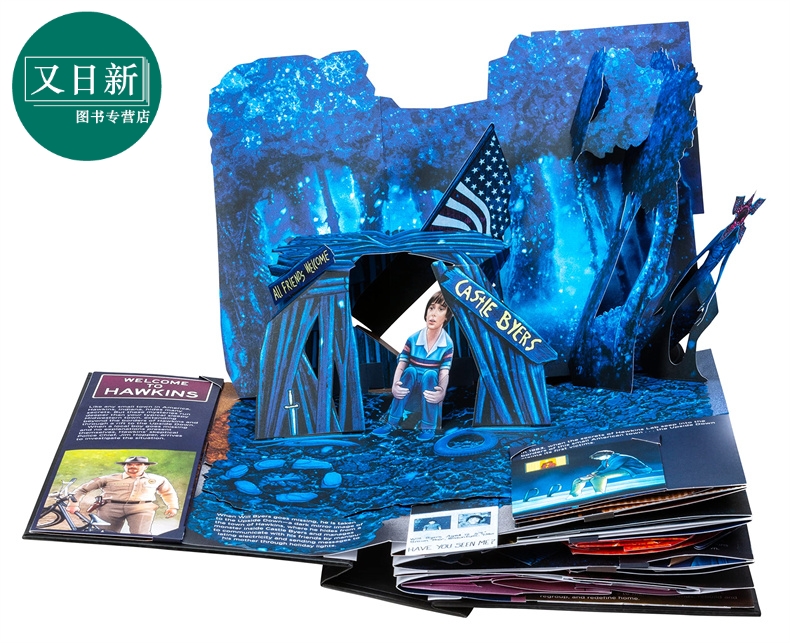 怪奇物语立体书英文原版 Stranger Things The Ultimate Pop Up Book Simon Arizpe Kyle Lambert影视休闲又日新-图1