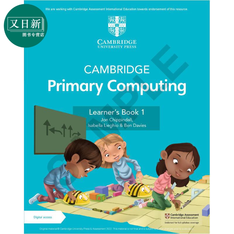 NEW Cambridge Primary Computing Learners Book 1 新版剑桥小学计算机学生书1 附电子版 1年 又日新 - 图0