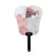 Taipei National Palace Museum Q version of classical fan - pink flower fan small gift gift creative souvenir