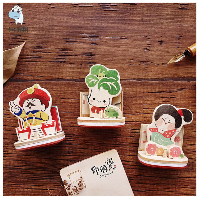 Taipei National Palace Museum Seal National Treasure 3D Handmade Seal Model Stress Relief Three-dimensional Puzzle Birthday Gift Gift