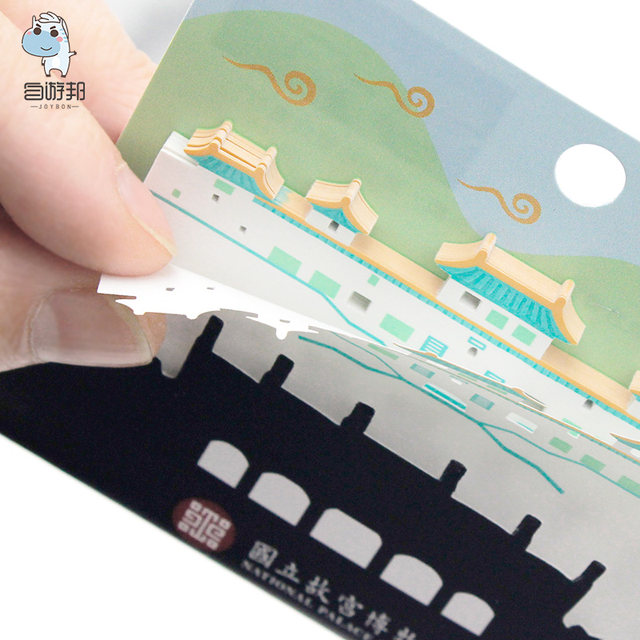 Creative customized 3D hollow sticky notes