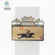 Taipei National Palace Museum Cultural and Creative Painting Magnet Dang Kou Figure Refrigerator Magnet Architectural Art Metal Magnet Travel Commemorative Creative