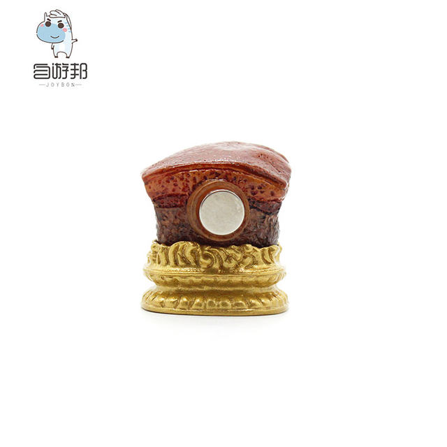 Taipei National Palace Museum flesh-shaped stone magnet refrigerator magnet creative magnet museum cultural and creative Taiwan travel gift ornaments