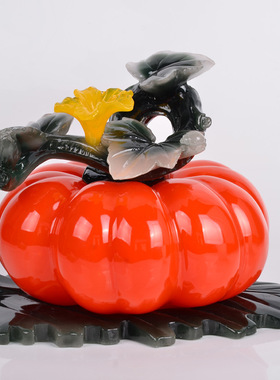 开门红礼品南瓜柿子苹果大丰收家居装饰品摆件工艺品开业乔迁礼品