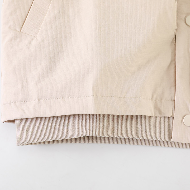 素拼男装秋季休闲日系潮牌工装V领外套男士宽松外衣SPAWT335257AM,淘宝优惠券,粉丝福利购,淘宝优惠卷