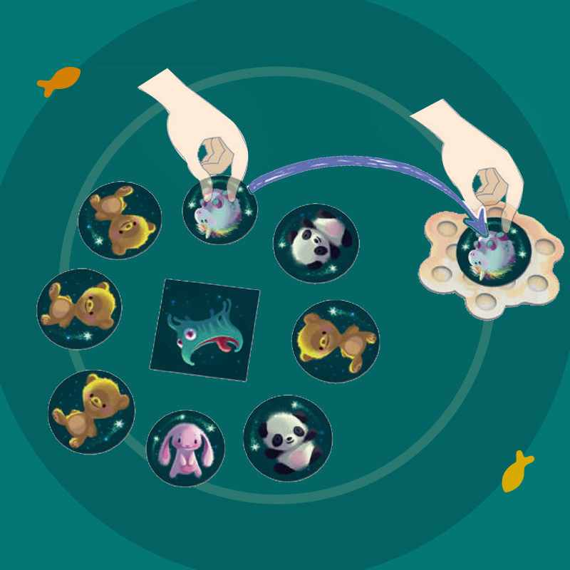 旭乐园space cow梦境奇遇记儿童益智桌游启蒙玩具想象力