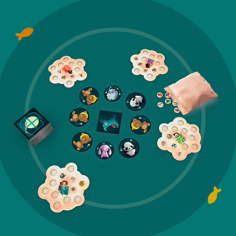 旭乐园space cow梦境奇遇记儿童益智桌游启蒙玩具想象力