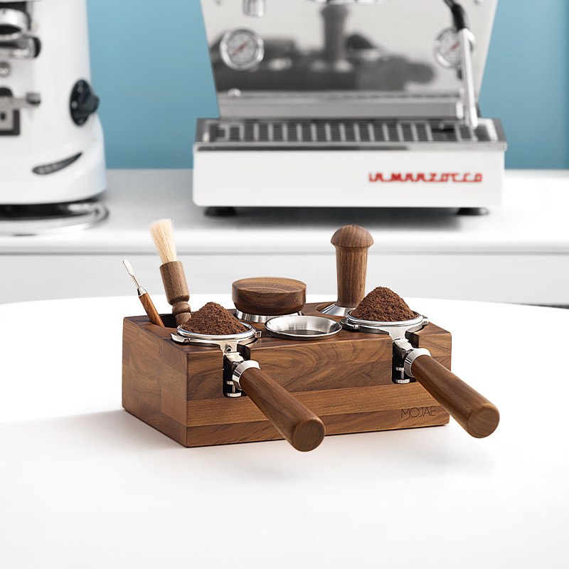mojae /摩佳咖啡压粉座木质 mojae摩佳配套器具