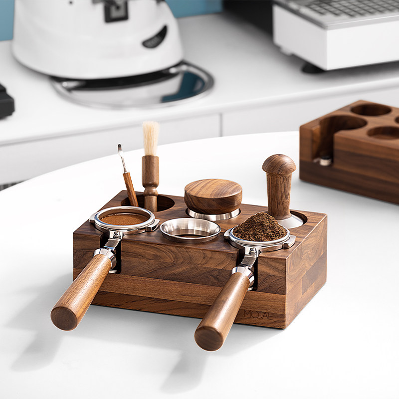 mojae /摩佳咖啡压粉座木质 mojae摩佳配套器具