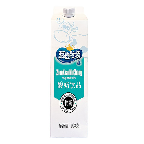 【顺丰包邮】完达山甄选酸奶饮品原味常温乳酸菌发酵908*12盒整箱 - 图2