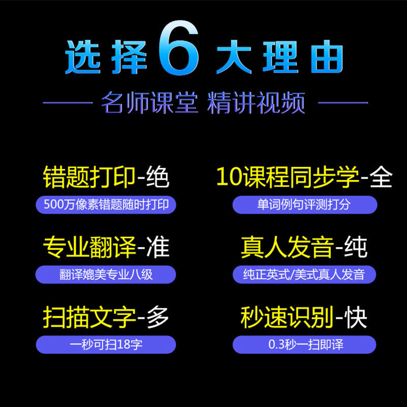 随e行智能电子词典笔扫读笔点读笔 富茂数码电子辞典
