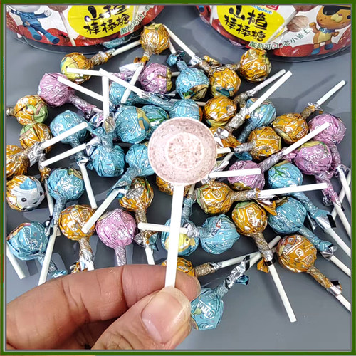 卡通皇国海底小纵队山楂棒棒糖酸甜山楂棒儿童零食品健康营养糖果 - 图1