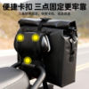 Electric vehicle storage rear bag box battery motorcycle storage waterproof bag for helmet large capacity multifunctional hanging bag
