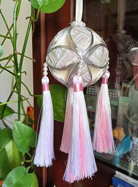 广西绣球批发广西壮锦绣球纯手工民族风特色工艺品居家节庆馈赠装
