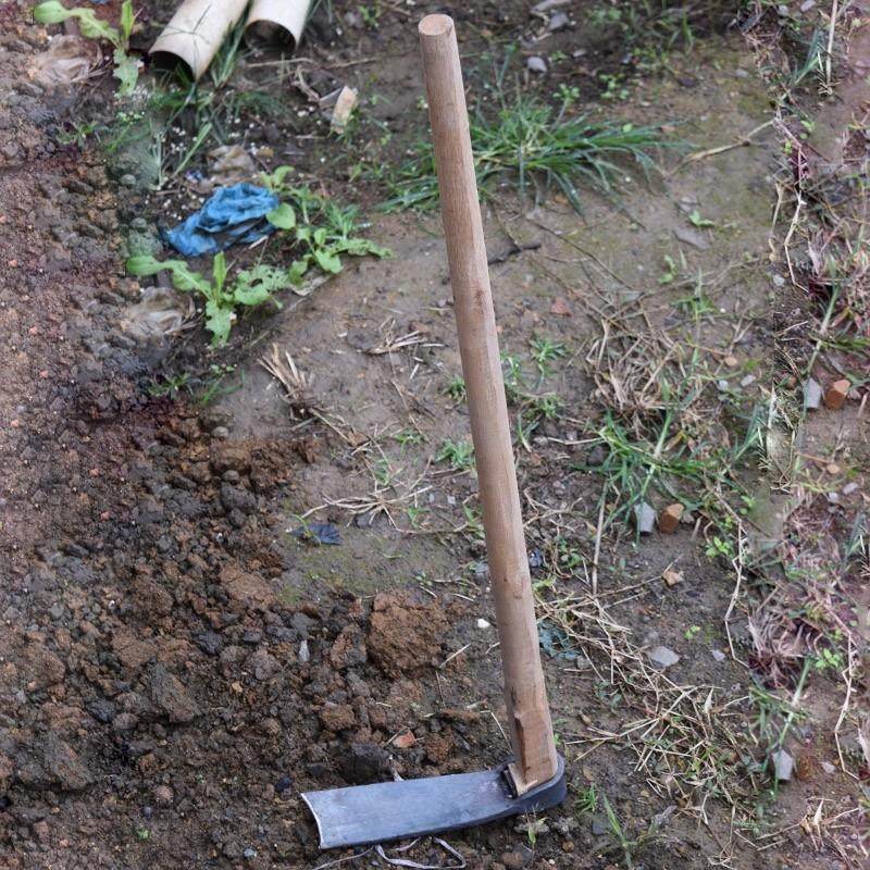 德国进口轨道钢锻打锄头加厚农用挖笋种菜除草松土条锄锰钢撅耙叉,淘宝优惠券,粉丝福利购,淘宝优惠卷