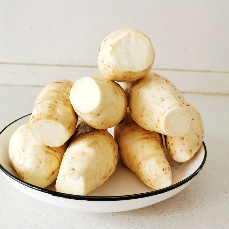 白皮白瓤人参薯牛奶板栗5斤10地瓜 薯中情番薯