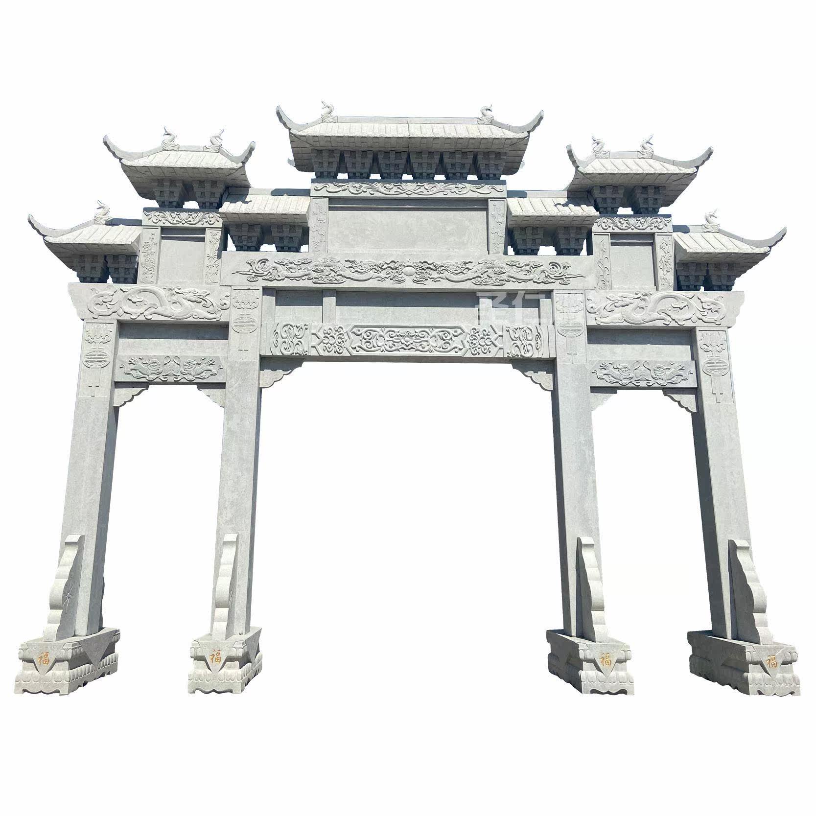 牌坊石雕