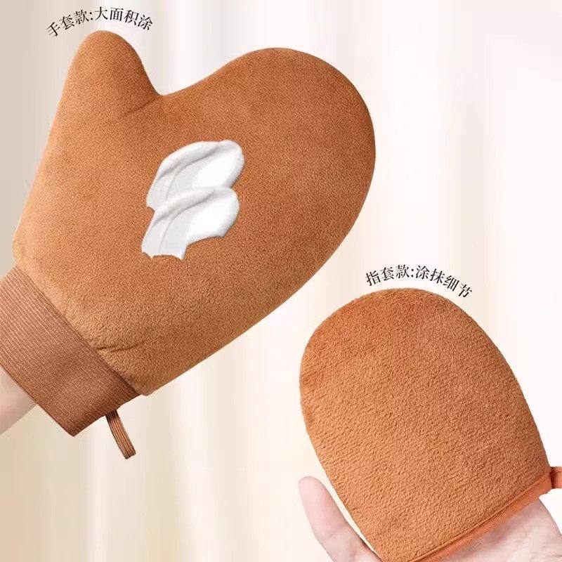 涂身体乳手套美黑油涂抹神器擦身体乳素颜霜懒人工具防湿植绒手套,淘宝优惠券,粉丝福利购,淘宝优惠卷