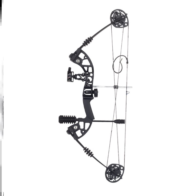 鹰隼龙爪X8复合滑轮猎弓户外射箭金属弓身多孔安装入门练习弓套装-图3
