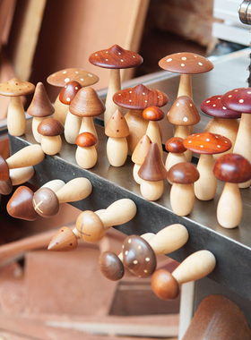 云南特产蘑菇菌子装饰摆件