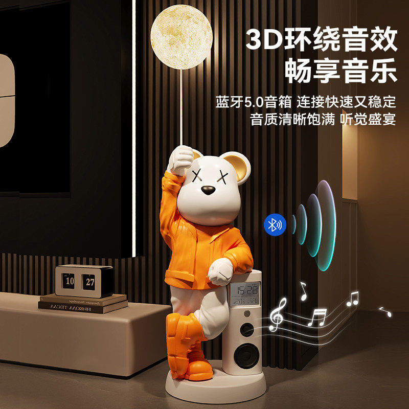 暴力熊大型落地摆件客厅沙发电视柜旁边装饰品存钱罐乔迁搬家礼物,淘宝优惠券,粉丝福利购,淘宝优惠卷