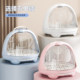 Dustproof bottle storage box with lid, baby tableware drain