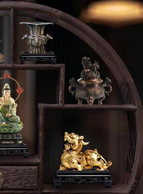 泰国复古香炉佛具装饰摆件