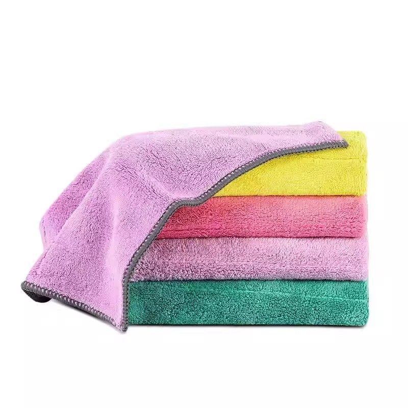 抹布洗碗布清洁厨房用品毛巾家用吸水懒人双色洗碗巾不掉毛不沾油,淘宝优惠券,粉丝福利购,淘宝优惠卷