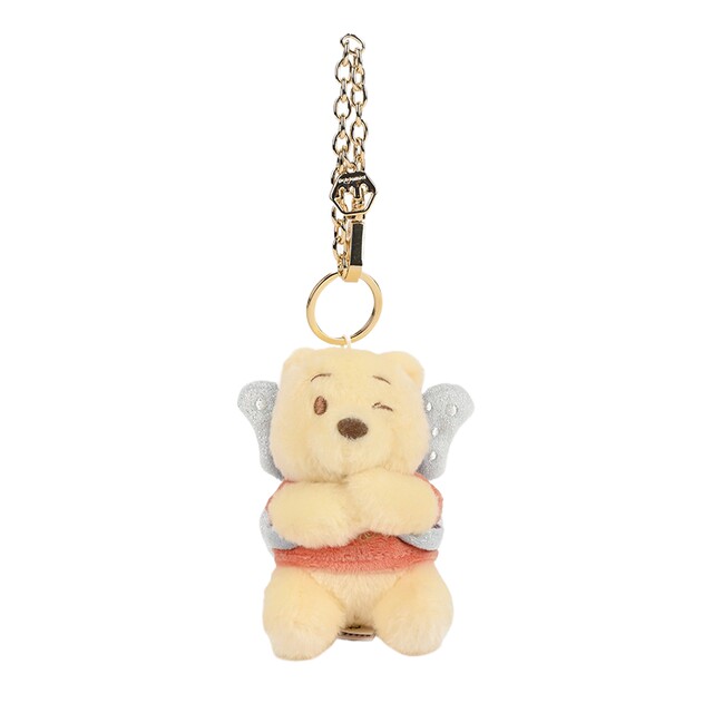 Genuine Disney small pendant Winnie Bear Pigpie Geely Plush toy toy doll keychain hanging