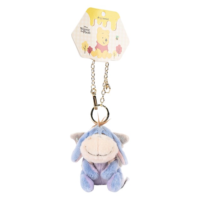 Genuine Disney small pendant Winnie Bear Pigpie Geely Plush toy toy doll keychain hanging