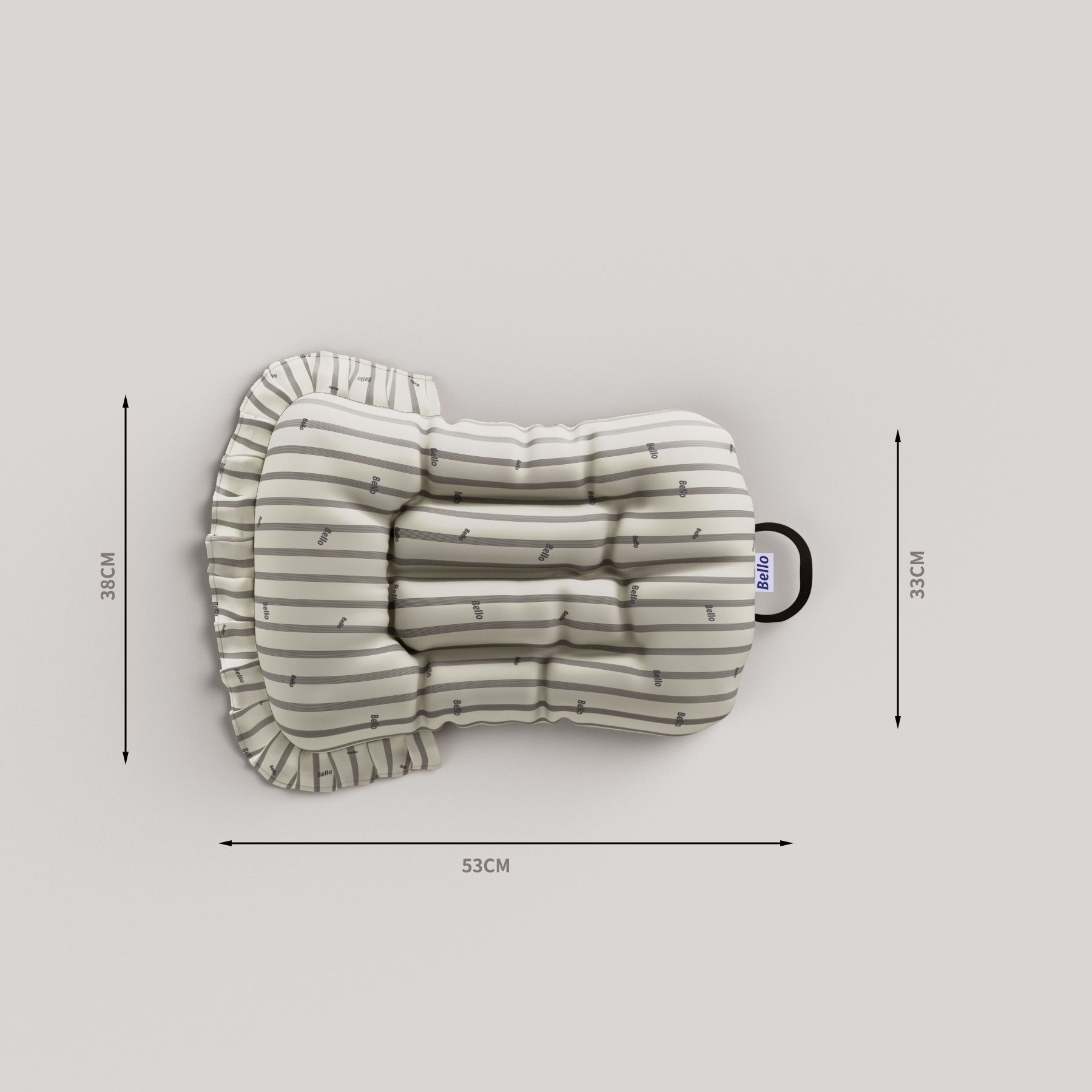 bello宠物推车配件 宠物推车垫子猫咪狗狗秋冬保暖坐垫睡垫 - 图2