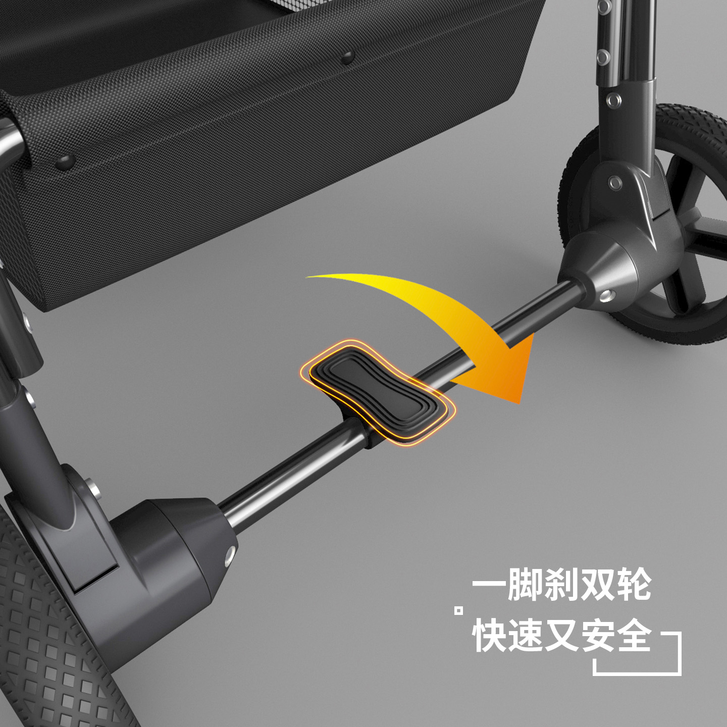 BELLO K3L宠物手推车轻便可折叠狗狗小推车猫外出车宠物婴儿车 - 图1