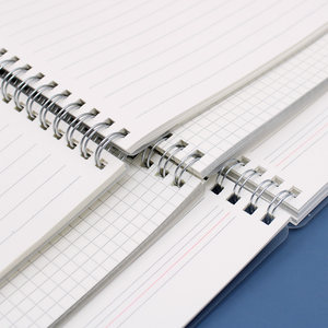 晨光线圈本笔记本横线b5学生加厚网格日记本超厚记事本高中生记录本错题摘抄本方格考研英语本子简约PP英文本