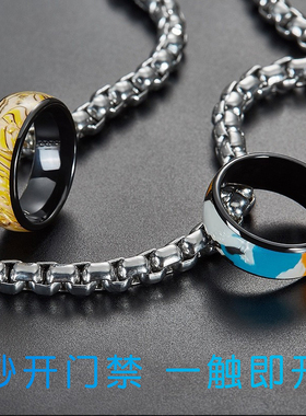 nfc门禁卡电梯卡戒指朋克