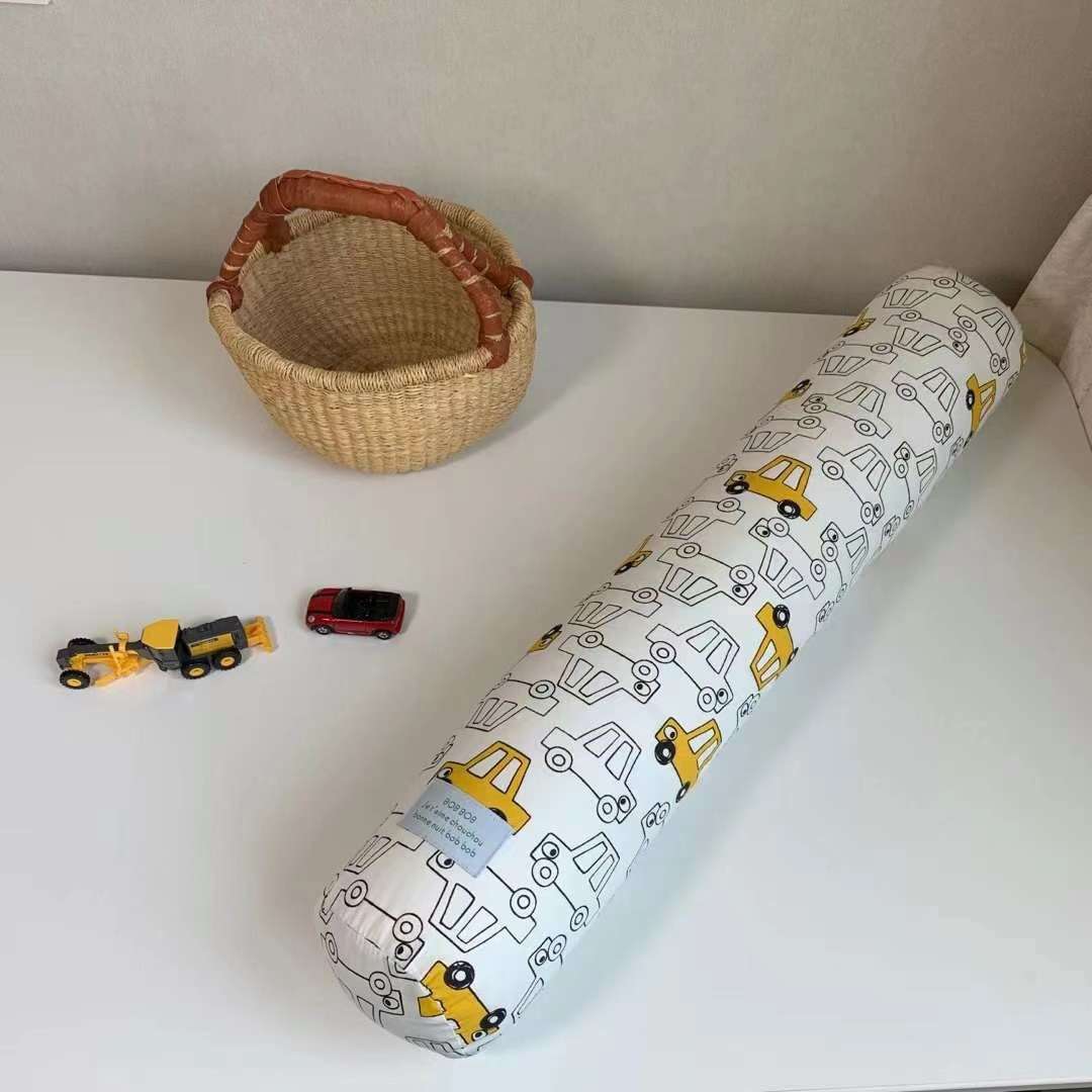 儿童抱枕睡觉可拆洗宝宝安全防撞枕安抚睡眠卡通睡觉夹腿枕圆柱枕 - 图2