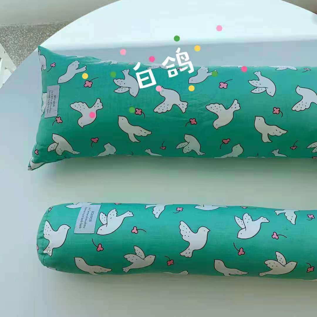 儿童抱枕睡觉可拆洗宝宝安全防撞枕安抚睡眠卡通睡觉夹腿枕圆柱枕 - 图1