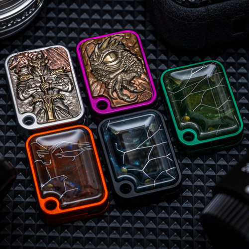 指玩屋 价格签推推牌魔龙BPMODS金属解压玩具EDC指尖陀螺机械叮叮 - 图1