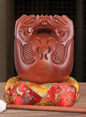 信扬实木紫檀木中式供奉家用摆件