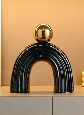 现代轻奢摆件客厅酒柜电视机柜办公室玄关艺术家居软装高级装饰品