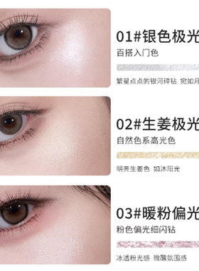 原画师狮子头高光细闪粉