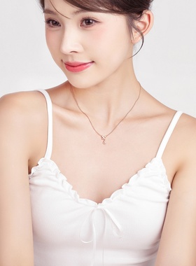 「比翼蝴蝶」999纯银项链原创