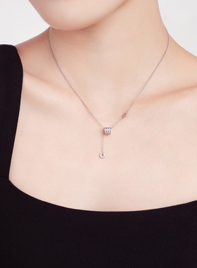 「小蛮腰流苏」999纯银项链原创