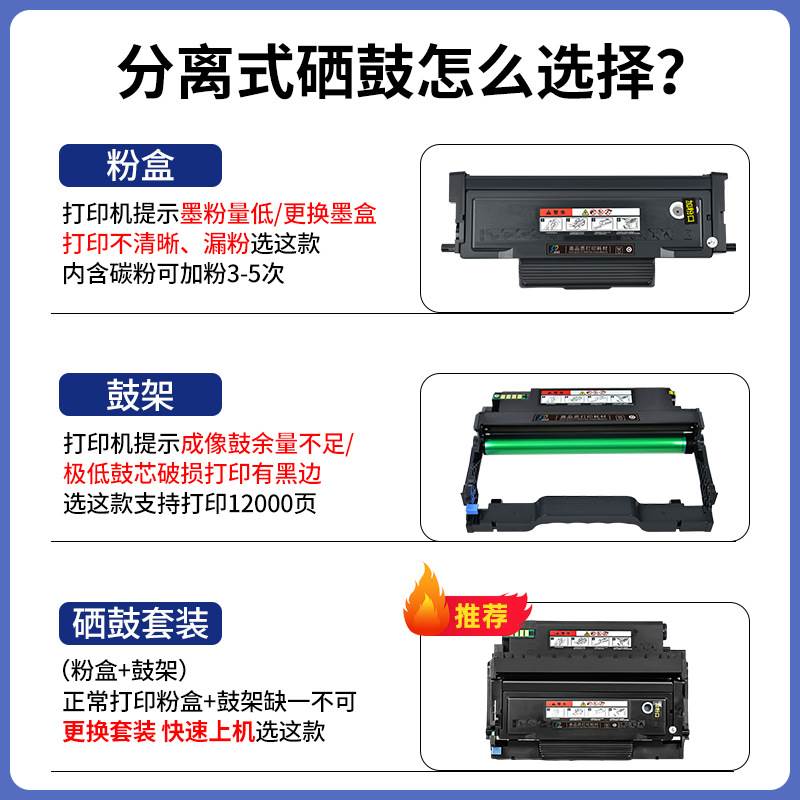 适用华讯方舟HC4900/HC4904粉盒硒鼓HM1441硒鼓HC4900L粉盒4900S碳粉盒华讯方舟HM1441/HM1440 - 图1