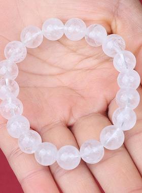 2025白幽灵手串原能量水晶好运手串送女友闺蜜水晶手链白色幽灵聚