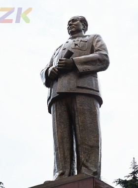 毛主席铜像大号2.85米站立 开国树脂像全身站像真人比例户外雕t6